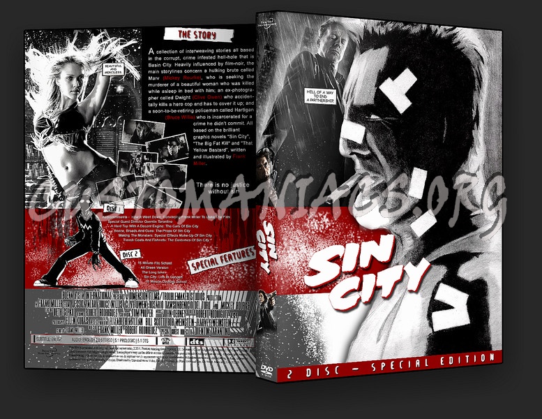 Sin City dvd cover