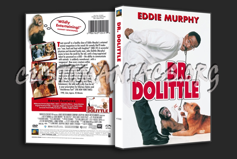 Dr. Dolittle dvd cover