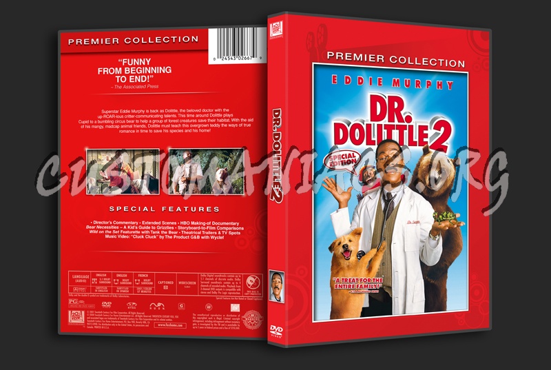 Dr. Dolittle 2 dvd cover