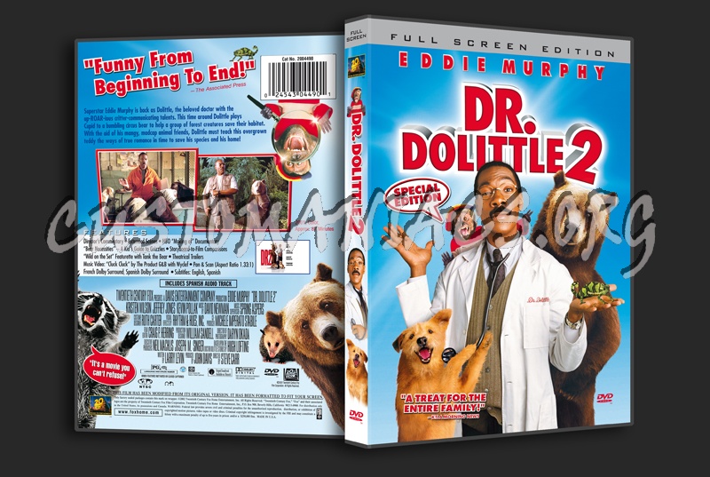 Dr. Dolittle 2 dvd cover