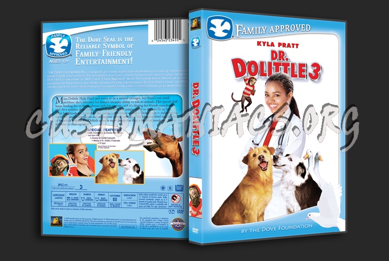 Dr. Dolittle 3 dvd cover