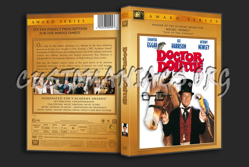 Doctor Dolittle dvd cover