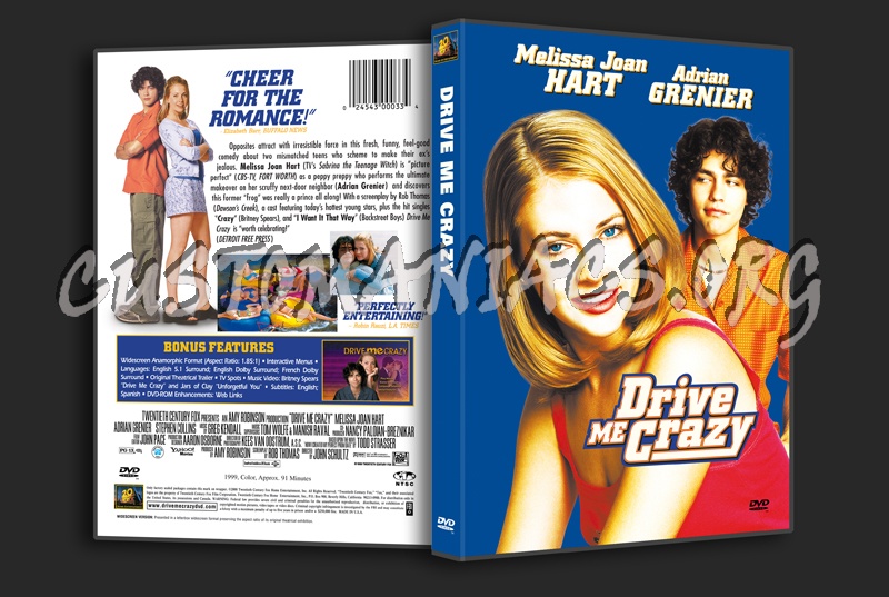 Drive Me Crazy dvd cover