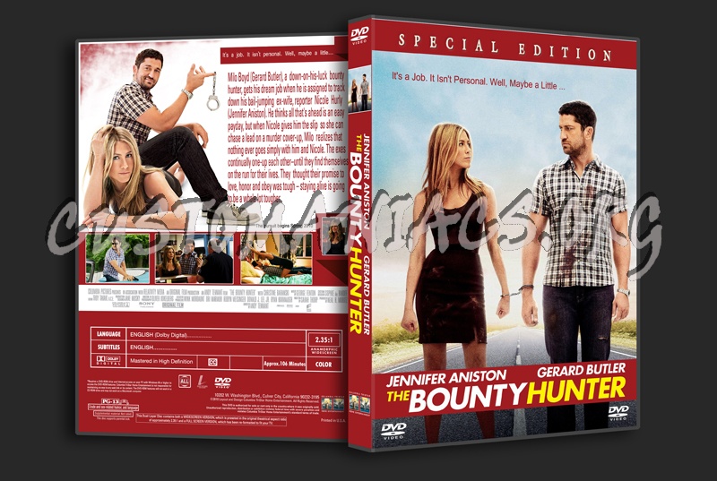 The Bounty Hunter dvd cover