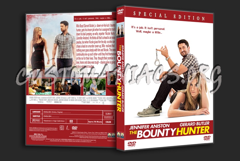 The Bounty Hunter dvd cover