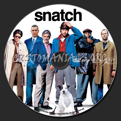 Snatch dvd label
