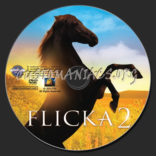 Flicka 2 dvd label
