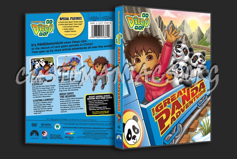 Go Diego Go! The Great Panda Adventure dvd cover