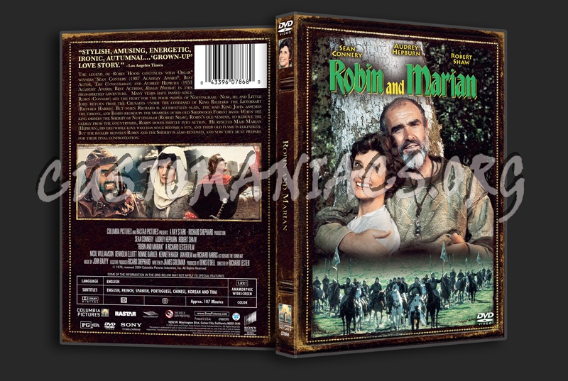 Robin and Marian dvd cover