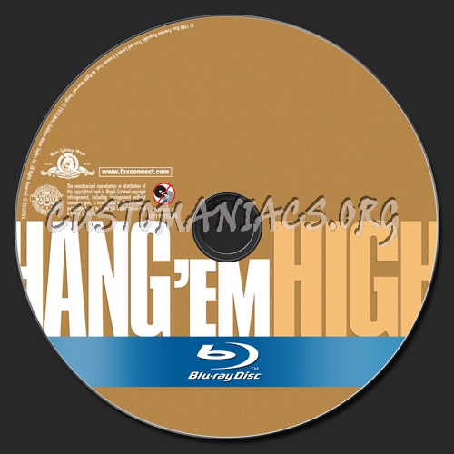 Hang 'em High blu-ray label