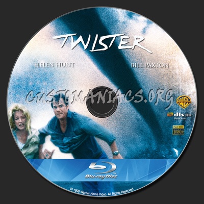 Twister (1996) blu-ray label