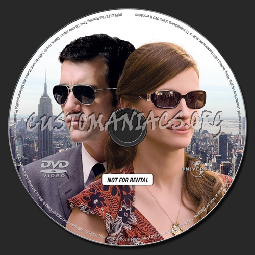 Duplicity dvd label