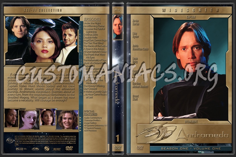 Andromeda dvd cover