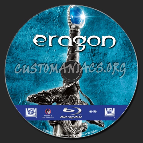 Eragon blu-ray label