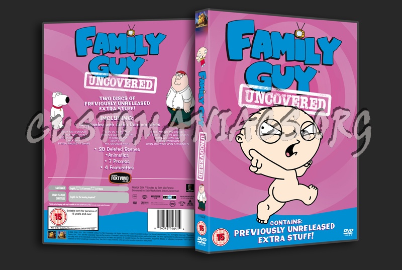 Family Guy Uncovered dvd cover