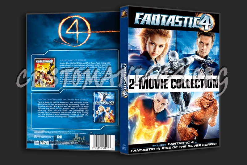 Fantastic 4 2-Movie Collection dvd cover