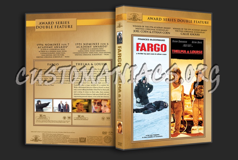 Fargo / Thelma and Louise dvd cover