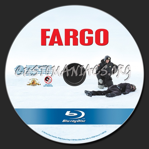 Fargo blu-ray label