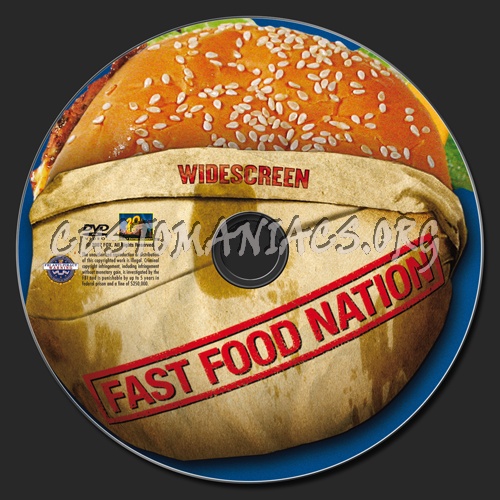 Fast Food Nation dvd label