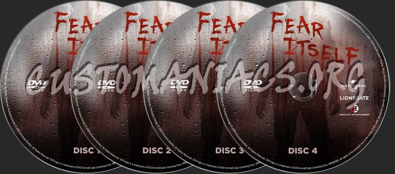 Fear Itself dvd label