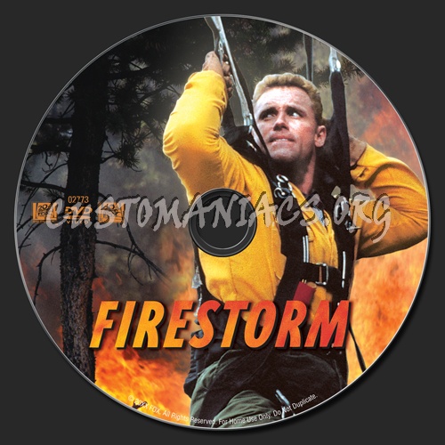 Firestorm dvd label