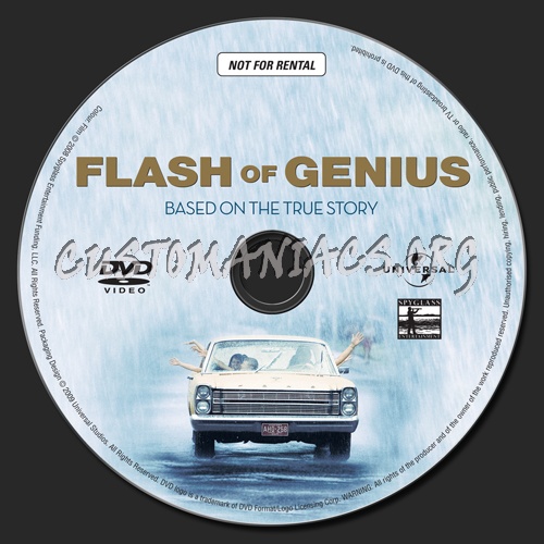 Flash of Genius dvd label