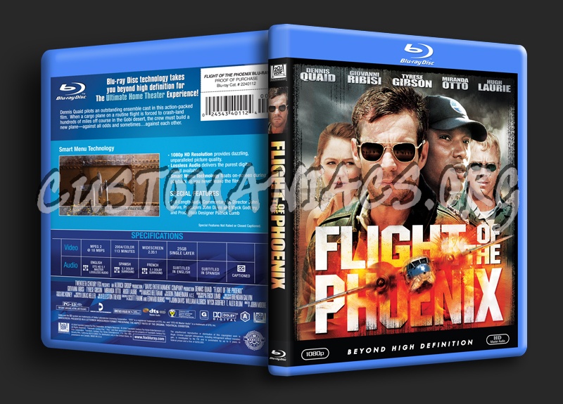 Flight of the Phoenix blu-ray cover