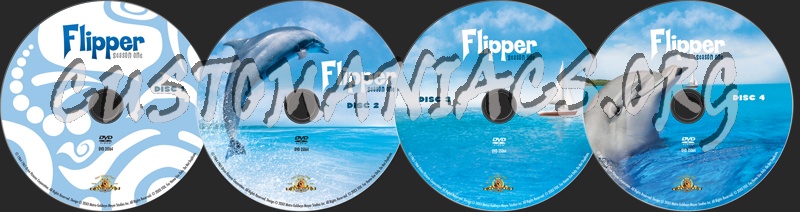 Flipper Season 1 dvd label