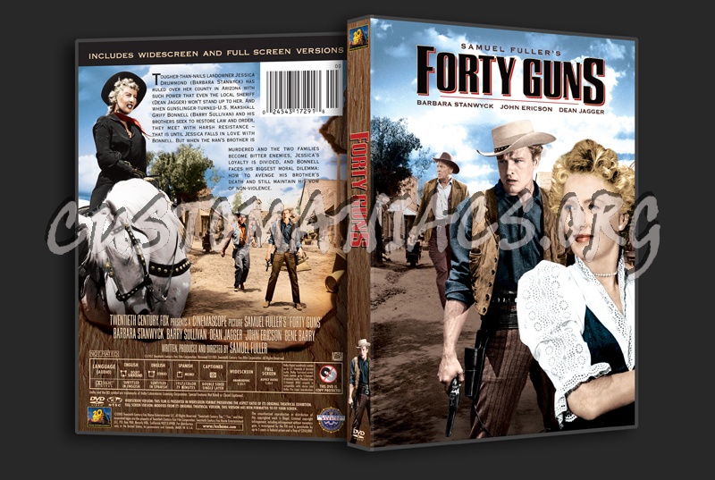 Forty Guns dvd cover