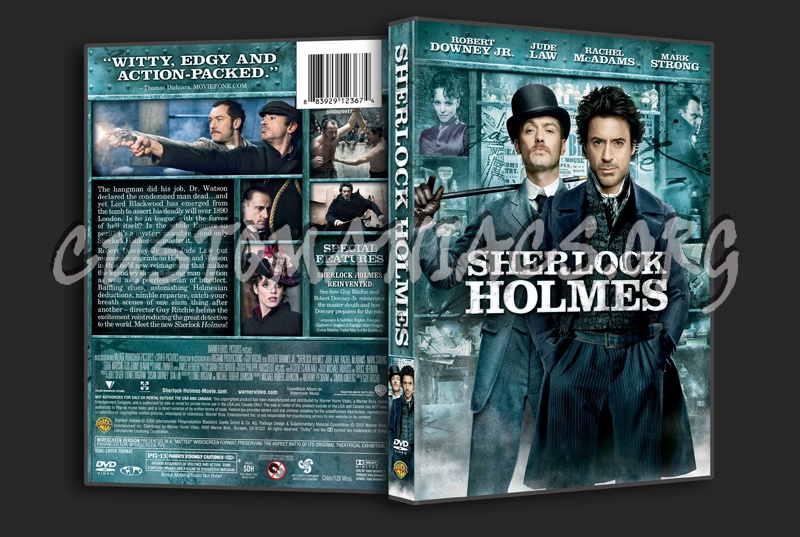 Sherlock Holmes dvd cover