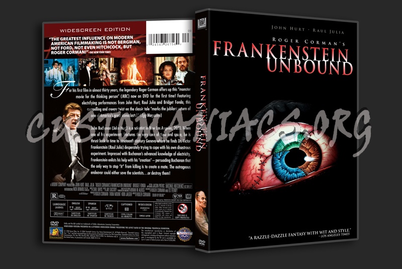 Frankenstein Unbound dvd cover