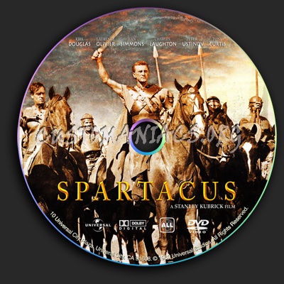 Spartacus dvd label