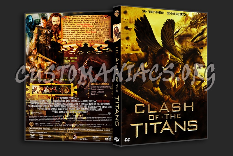 Clash of the Titans dvd cover