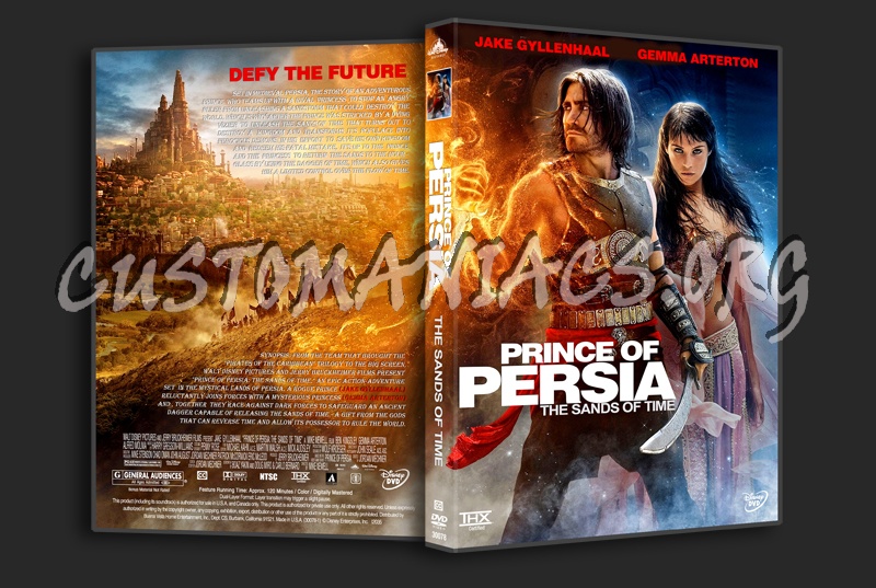 Prince of Persia: The Sands of Time dvd cover