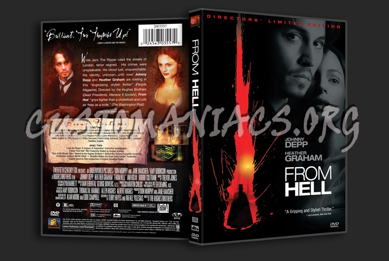 From Hell dvd cover