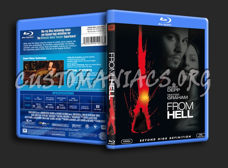 From Hell blu-ray cover