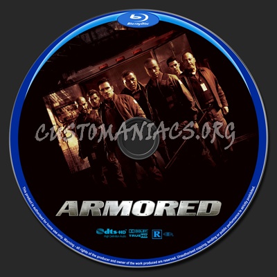 Armored blu-ray label