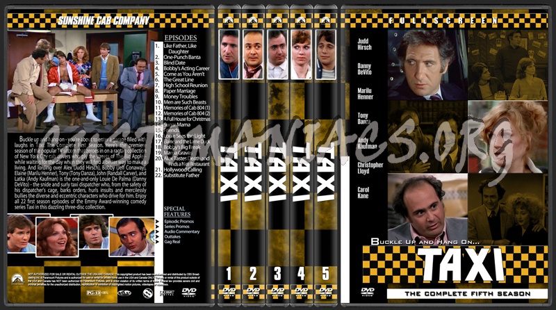 Taxi dvd cover