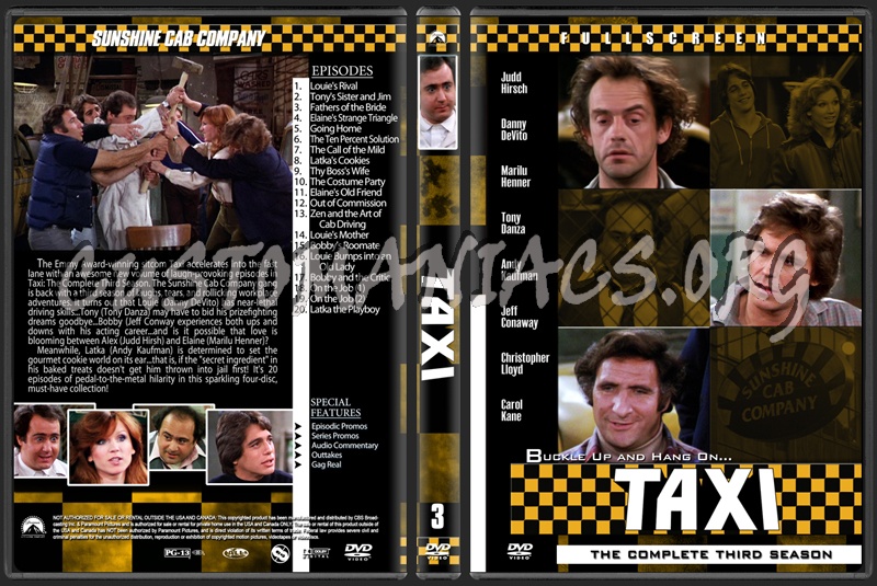 Taxi dvd cover