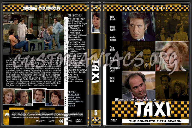 Taxi dvd cover