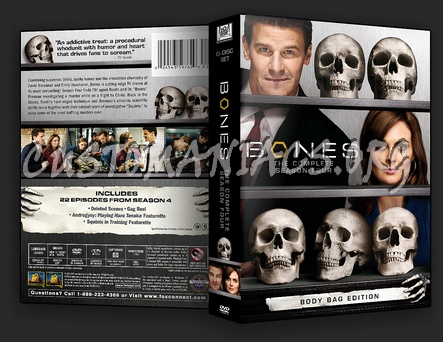 Bones Season 4 dvd cover