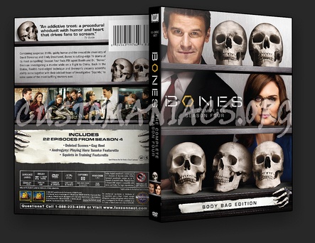 Bones Season 4 dvd cover