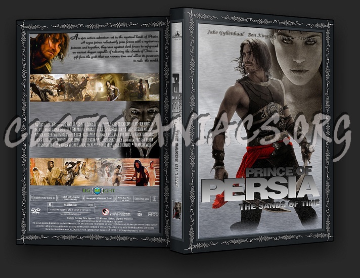 Prince Of Persia The Sands Of Time dvd cover