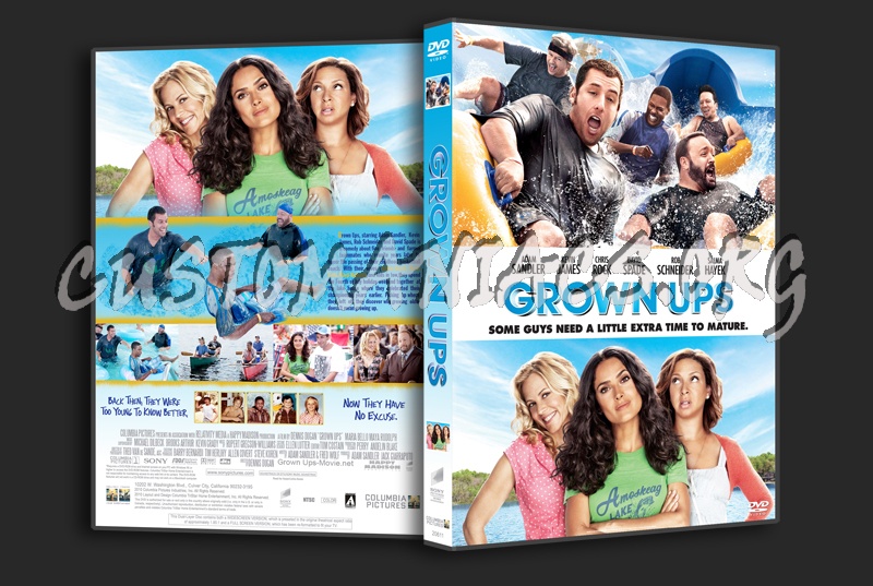 Grown Ups dvd cover