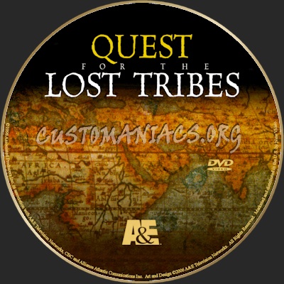 Quest for the Lost Tribes dvd label