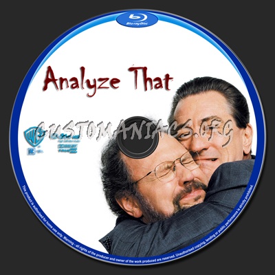 Analyze That blu-ray label