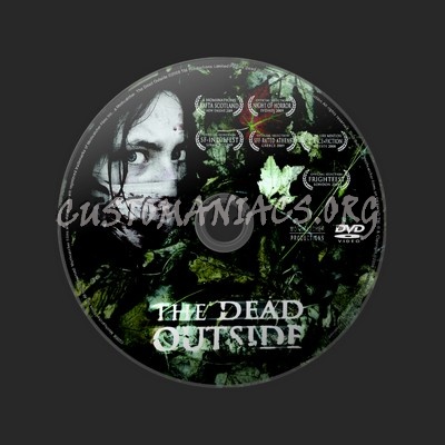The Dead Outside dvd label