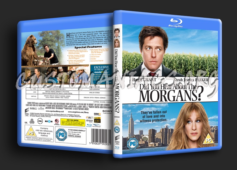 Did you Hear about the Morgans? blu-ray cover