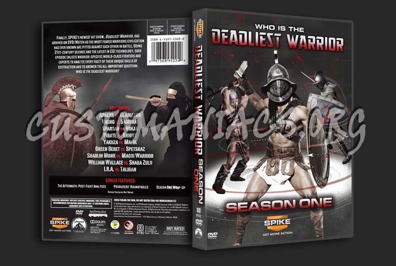 Deadliest Warrior Season 1 dvd cover