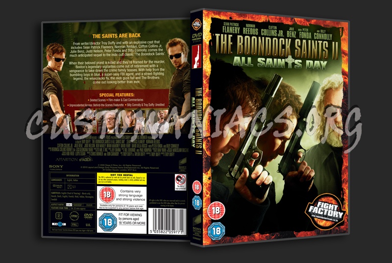 The Boondock Saints 2 dvd cover